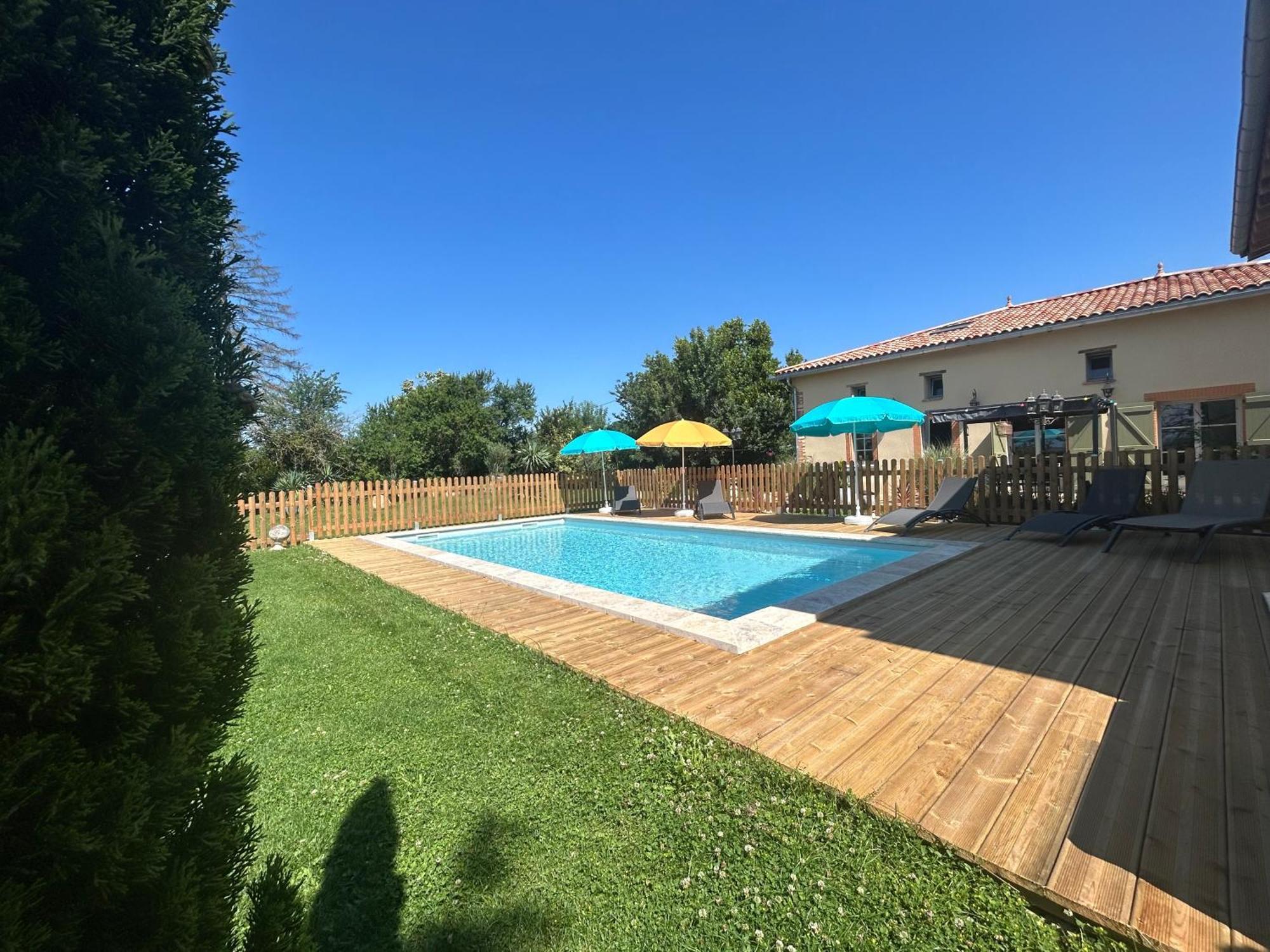Maison D'Hotes "La Clef Des Champs" Piscine Ortance Sajas Екстериор снимка