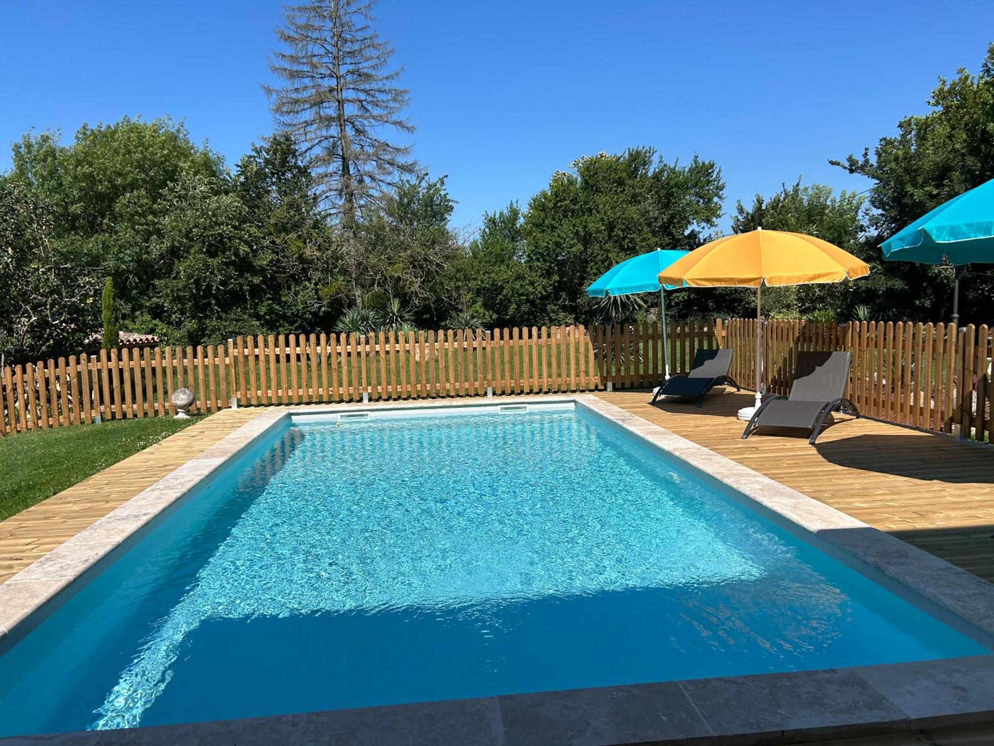 Maison D'Hotes "La Clef Des Champs" Piscine Ortance Sajas Екстериор снимка